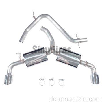 Golf GTI MK6 2.0T Turbo Catback Auspuffropper